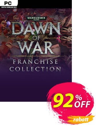 Warhammer 40,000 Dawn of War Franchise Collection PC discount coupon Warhammer 40,000 Dawn of War Franchise Collection PC Deal 2024 CDkeys - Warhammer 40,000 Dawn of War Franchise Collection PC Exclusive Sale offer 
