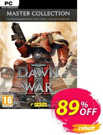 Warhammer 40,000: Dawn of War II - Master Collection PC (EU) discount coupon Warhammer 40,000: Dawn of War II - Master Collection PC (EU) Deal 2024 CDkeys - Warhammer 40,000: Dawn of War II - Master Collection PC (EU) Exclusive Sale offer 