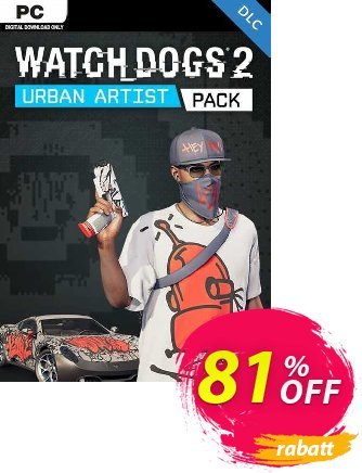 Watch Dogs 2 - Urban Artist Pack PC - DLC discount coupon Watch Dogs 2 - Urban Artist Pack PC - DLC Deal 2024 CDkeys - Watch Dogs 2 - Urban Artist Pack PC - DLC Exclusive Sale offer 