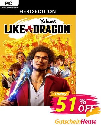 Yakuza: Like a Dragon Hero Edition PC (EU) discount coupon Yakuza: Like a Dragon Hero Edition PC (EU) Deal 2024 CDkeys - Yakuza: Like a Dragon Hero Edition PC (EU) Exclusive Sale offer 