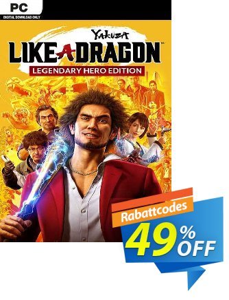Yakuza: Like a Dragon Legendary Hero Edition PC (WW) discount coupon Yakuza: Like a Dragon Legendary Hero Edition PC (WW) Deal 2024 CDkeys - Yakuza: Like a Dragon Legendary Hero Edition PC (WW) Exclusive Sale offer 