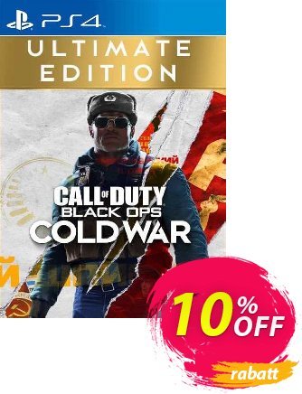 Call of Duty Black Ops Cold War - Ultimate Edition PS4/PS5 (EU) discount coupon Call of Duty Black Ops Cold War - Ultimate Edition PS4/PS5 (EU) Deal 2024 CDkeys - Call of Duty Black Ops Cold War - Ultimate Edition PS4/PS5 (EU) Exclusive Sale offer 