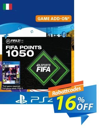 FIFA 21 Ultimate Team 1050 Points Pack PS4/PS5 (Italy) discount coupon FIFA 21 Ultimate Team 1050 Points Pack PS4/PS5 (Italy) Deal 2024 CDkeys - FIFA 21 Ultimate Team 1050 Points Pack PS4/PS5 (Italy) Exclusive Sale offer 