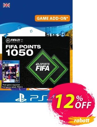FIFA 21 Ultimate Team 1050 Points Pack PS4/PS5 (UK) discount coupon FIFA 21 Ultimate Team 1050 Points Pack PS4/PS5 (UK) Deal 2024 CDkeys - FIFA 21 Ultimate Team 1050 Points Pack PS4/PS5 (UK) Exclusive Sale offer 