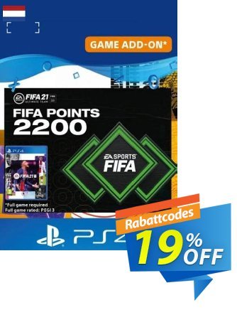 FIFA 21 Ultimate Team 2200 Points Pack PS4/PS5 (Netherlands) discount coupon FIFA 21 Ultimate Team 2200 Points Pack PS4/PS5 (Netherlands) Deal 2024 CDkeys - FIFA 21 Ultimate Team 2200 Points Pack PS4/PS5 (Netherlands) Exclusive Sale offer 