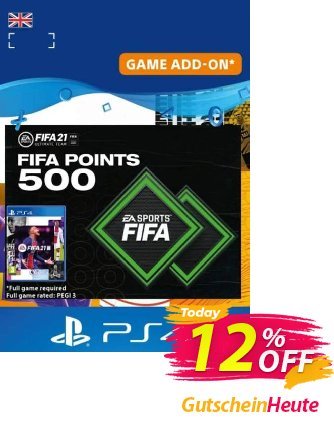 FIFA 21 Ultimate Team 500 Points Pack PS4/PS5 (UK) discount coupon FIFA 21 Ultimate Team 500 Points Pack PS4/PS5 (UK) Deal 2024 CDkeys - FIFA 21 Ultimate Team 500 Points Pack PS4/PS5 (UK) Exclusive Sale offer 