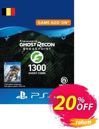 Ghost Recon Breakpoint - 1300 Ghost Coins PS4 (Belgium) discount coupon Ghost Recon Breakpoint - 1300 Ghost Coins PS4 (Belgium) Deal 2024 CDkeys - Ghost Recon Breakpoint - 1300 Ghost Coins PS4 (Belgium) Exclusive Sale offer 