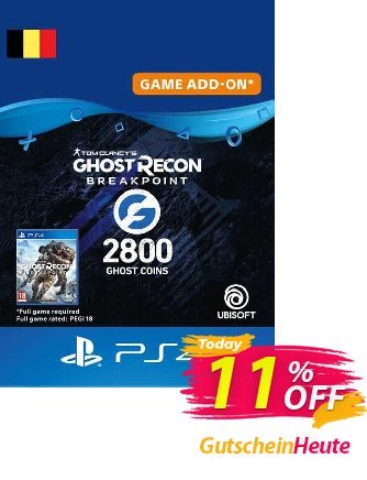 Ghost Recon Breakpoint - 2800 Ghost Coins PS4 (Belgium) discount coupon Ghost Recon Breakpoint - 2800 Ghost Coins PS4 (Belgium) Deal 2024 CDkeys - Ghost Recon Breakpoint - 2800 Ghost Coins PS4 (Belgium) Exclusive Sale offer 