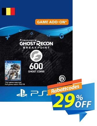 Ghost Recon Breakpoint - 600 Ghost Coins PS4 (Belgium) discount coupon Ghost Recon Breakpoint - 600 Ghost Coins PS4 (Belgium) Deal 2024 CDkeys - Ghost Recon Breakpoint - 600 Ghost Coins PS4 (Belgium) Exclusive Sale offer 