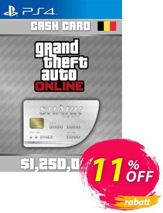 Grand Theft Auto Online Great White Shark Cash Card PS4 (Belgium) discount coupon Grand Theft Auto Online Great White Shark Cash Card PS4 (Belgium) Deal 2024 CDkeys - Grand Theft Auto Online Great White Shark Cash Card PS4 (Belgium) Exclusive Sale offer 