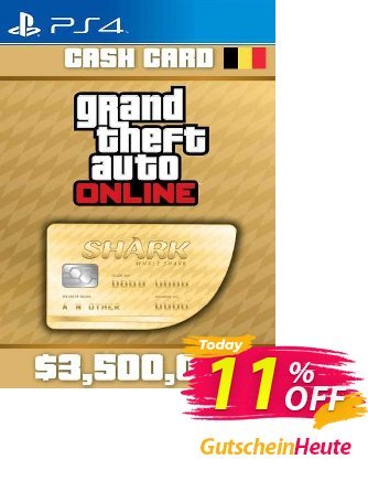 Grand Theft Auto Online Whale Shark Cash Card PS4 (Belgium) discount coupon Grand Theft Auto Online Whale Shark Cash Card PS4 (Belgium) Deal 2024 CDkeys - Grand Theft Auto Online Whale Shark Cash Card PS4 (Belgium) Exclusive Sale offer 