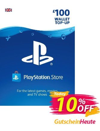 Playstation Network (PSN) Card - £100 discount coupon Playstation Network (PSN) Card - £100 Deal 2024 CDkeys - Playstation Network (PSN) Card - £100 Exclusive Sale offer 