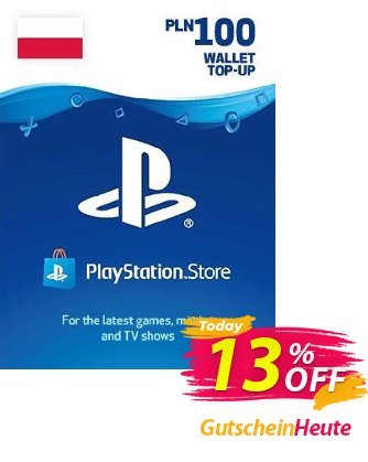 PlayStation Network (PSN) Card - 100 PLN (Poland) discount coupon PlayStation Network (PSN) Card - 100 PLN (Poland) Deal 2024 CDkeys - PlayStation Network (PSN) Card - 100 PLN (Poland) Exclusive Sale offer 
