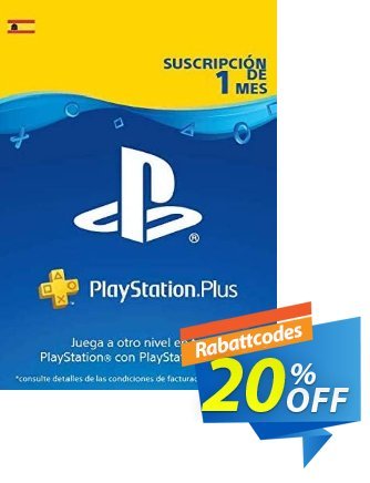 Playstation Plus - 1 Month Subscription (Spain) discount coupon Playstation Plus - 1 Month Subscription (Spain) Deal 2024 CDkeys - Playstation Plus - 1 Month Subscription (Spain) Exclusive Sale offer 