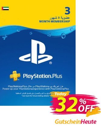 PlayStation Plus - 3 Month Subscription (UAE) discount coupon PlayStation Plus - 3 Month Subscription (UAE) Deal 2024 CDkeys - PlayStation Plus - 3 Month Subscription (UAE) Exclusive Sale offer 