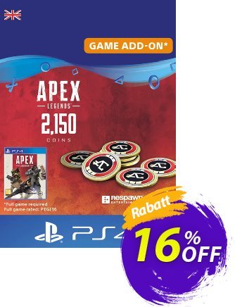 Apex Legends 2150 Coins PS4 (UK) discount coupon Apex Legends 2150 Coins PS4 (UK) Deal 2024 CDkeys - Apex Legends 2150 Coins PS4 (UK) Exclusive Sale offer 