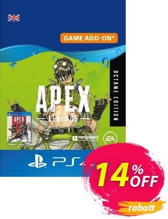 Apex Legends: Octane Edition PS4 UK discount coupon Apex Legends: Octane Edition PS4 UK Deal 2024 CDkeys - Apex Legends: Octane Edition PS4 UK Exclusive Sale offer 