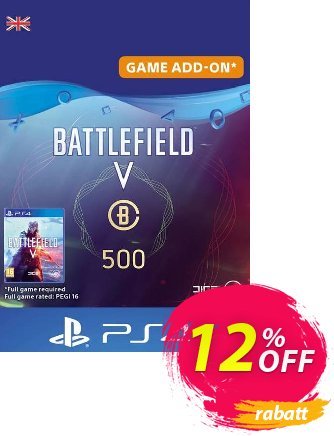 Battlefield V 5 - Battlefield Currency 500 PS4 (UK) discount coupon Battlefield V 5 - Battlefield Currency 500 PS4 (UK) Deal 2024 CDkeys - Battlefield V 5 - Battlefield Currency 500 PS4 (UK) Exclusive Sale offer 