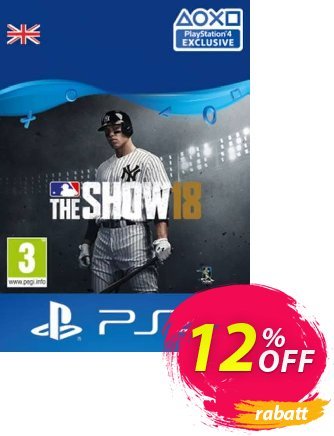 MLB 18 The Show PS4 Coupon, discount MLB 18 The Show PS4 Deal 2024 CDkeys. Promotion: MLB 18 The Show PS4 Exclusive Sale offer 