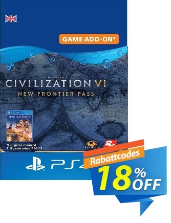 Sid Meier&#039;s Civilization VI  - New Frontier Pass PS4 UK discount coupon Sid Meier&#039;s Civilization VI  - New Frontier Pass PS4 UK Deal 2024 CDkeys - Sid Meier&#039;s Civilization VI  - New Frontier Pass PS4 UK Exclusive Sale offer 