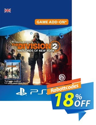 Tom Clancy&#039;s The Division 2 - Warlords of New York - Expansion PS4 UK discount coupon Tom Clancy&#039;s The Division 2 - Warlords of New York - Expansion PS4 UK Deal 2024 CDkeys - Tom Clancy&#039;s The Division 2 - Warlords of New York - Expansion PS4 UK Exclusive Sale offer 