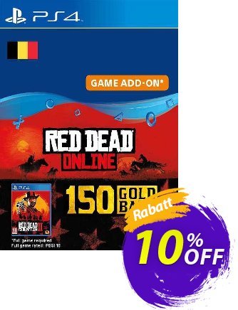 Red Dead Online - 150 Gold Bars PS4 (Belgium) discount coupon Red Dead Online - 150 Gold Bars PS4 (Belgium) Deal 2024 CDkeys - Red Dead Online - 150 Gold Bars PS4 (Belgium) Exclusive Sale offer 