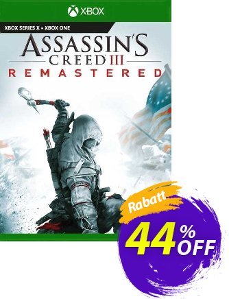 Assassin&#039;s Creed III  Remastered PC (EU) discount coupon Assassin&#039;s Creed III  Remastered PC (EU) Deal 2024 CDkeys - Assassin&#039;s Creed III  Remastered PC (EU) Exclusive Sale offer 
