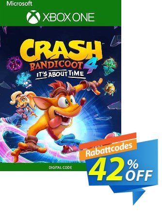 Crash Bandicoot 4: It’s About Time Xbox One (EU) discount coupon Crash Bandicoot 4: It’s About Time Xbox One (EU) Deal 2024 CDkeys - Crash Bandicoot 4: It’s About Time Xbox One (EU) Exclusive Sale offer 