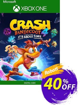 Crash Bandicoot 4: It’s About Time Xbox One (UK) discount coupon Crash Bandicoot 4: It’s About Time Xbox One (UK) Deal 2024 CDkeys - Crash Bandicoot 4: It’s About Time Xbox One (UK) Exclusive Sale offer 
