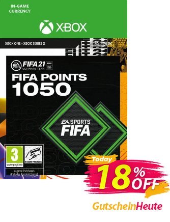 FIFA 21 Ultimate Team 1050 Points Pack Xbox One / Xbox Series X discount coupon FIFA 21 Ultimate Team 1050 Points Pack Xbox One / Xbox Series X Deal 2024 CDkeys - FIFA 21 Ultimate Team 1050 Points Pack Xbox One / Xbox Series X Exclusive Sale offer 