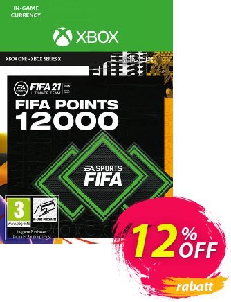 FIFA 21 Ultimate Team 12000 Points Pack Xbox One / Xbox Series X discount coupon FIFA 21 Ultimate Team 12000 Points Pack Xbox One / Xbox Series X Deal 2024 CDkeys - FIFA 21 Ultimate Team 12000 Points Pack Xbox One / Xbox Series X Exclusive Sale offer 