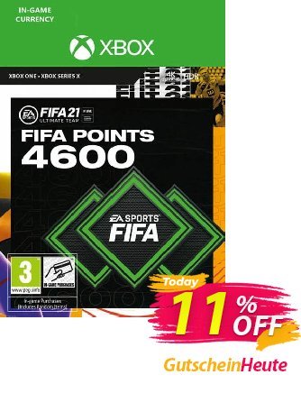 FIFA 21 Ultimate Team 4600 Points Pack Xbox One / Xbox Series X discount coupon FIFA 21 Ultimate Team 4600 Points Pack Xbox One / Xbox Series X Deal 2024 CDkeys - FIFA 21 Ultimate Team 4600 Points Pack Xbox One / Xbox Series X Exclusive Sale offer 