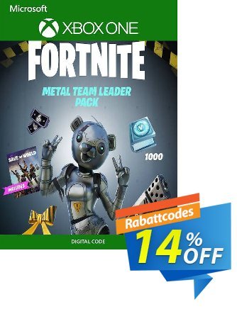 Fortnite - Metal Team Leader Pack Xbox One (US) discount coupon Fortnite - Metal Team Leader Pack Xbox One (US) Deal 2024 CDkeys - Fortnite - Metal Team Leader Pack Xbox One (US) Exclusive Sale offer 
