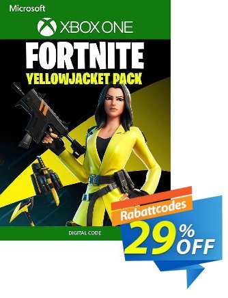 Fortnite - The Yellow Jacket Pack Xbox One (UK) discount coupon Fortnite - The Yellow Jacket Pack Xbox One (UK) Deal 2024 CDkeys - Fortnite - The Yellow Jacket Pack Xbox One (UK) Exclusive Sale offer 