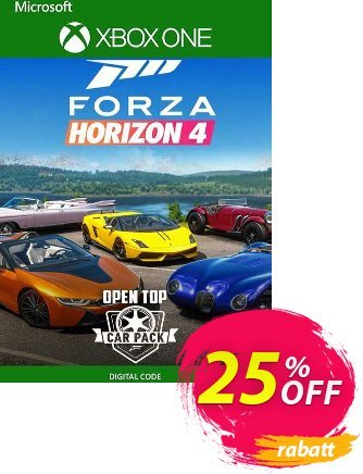 Forza Horizon 4 Open Top Car Pack Xbox One (UK) discount coupon Forza Horizon 4 Open Top Car Pack Xbox One (UK) Deal 2024 CDkeys - Forza Horizon 4 Open Top Car Pack Xbox One (UK) Exclusive Sale offer 