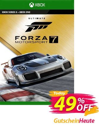 Forza Motorsport 7 Ultimate Edition Xbox One/PC (US) discount coupon Forza Motorsport 7 Ultimate Edition Xbox One/PC (US) Deal 2024 CDkeys - Forza Motorsport 7 Ultimate Edition Xbox One/PC (US) Exclusive Sale offer 