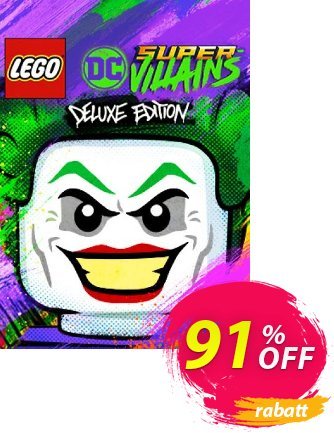 Lego DC Super-Villains Deluxe Edition PC Coupon, discount Lego DC Super-Villains Deluxe Edition PC Deal. Promotion: Lego DC Super-Villains Deluxe Edition PC Exclusive offer 