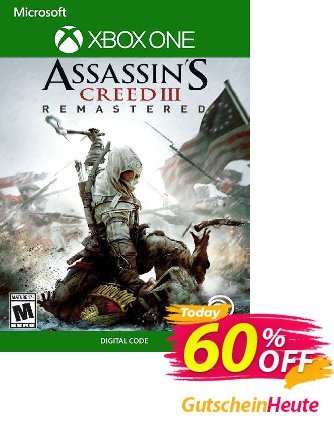 Assassin&#039;s Creed III  Remastered Xbox One (UK) discount coupon Assassin&#039;s Creed III  Remastered Xbox One (UK) Deal 2024 CDkeys - Assassin&#039;s Creed III  Remastered Xbox One (UK) Exclusive Sale offer 