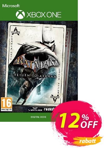 Batman: Return to Arkham Xbox One Coupon, discount Batman: Return to Arkham Xbox One Deal 2024 CDkeys. Promotion: Batman: Return to Arkham Xbox One Exclusive Sale offer 