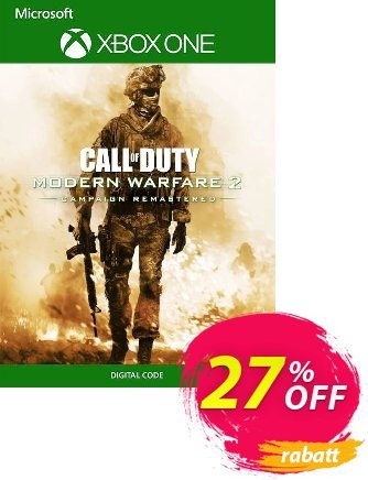 Call of Duty: Modern Warfare 2 Campaign Remastered Xbox One (US) discount coupon Call of Duty: Modern Warfare 2 Campaign Remastered Xbox One (US) Deal 2024 CDkeys - Call of Duty: Modern Warfare 2 Campaign Remastered Xbox One (US) Exclusive Sale offer 