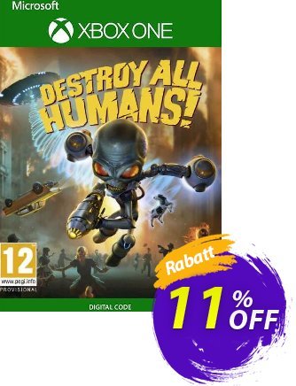 Destroy All Humans!  Xbox One (EU) Coupon, discount Destroy All Humans!  Xbox One (EU) Deal 2024 CDkeys. Promotion: Destroy All Humans!  Xbox One (EU) Exclusive Sale offer 