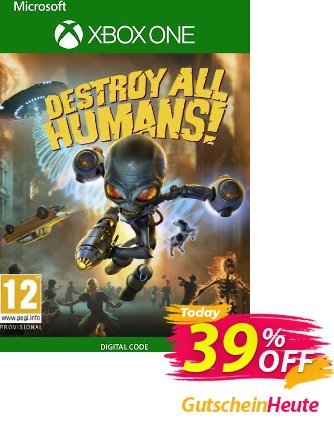 Destroy All Humans! Xbox One (UK) Coupon, discount Destroy All Humans! Xbox One (UK) Deal 2024 CDkeys. Promotion: Destroy All Humans! Xbox One (UK) Exclusive Sale offer 