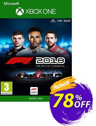 F1 2018 Xbox One (UK) Coupon, discount F1 2018 Xbox One (UK) Deal 2024 CDkeys. Promotion: F1 2018 Xbox One (UK) Exclusive Sale offer 