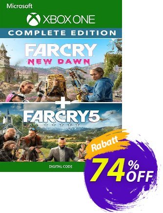 Far Cry 5 + Far Cry New Dawn Deluxe Edition Bundle Xbox One (UK) discount coupon Far Cry 5 + Far Cry New Dawn Deluxe Edition Bundle Xbox One (UK) Deal 2024 CDkeys - Far Cry 5 + Far Cry New Dawn Deluxe Edition Bundle Xbox One (UK) Exclusive Sale offer 