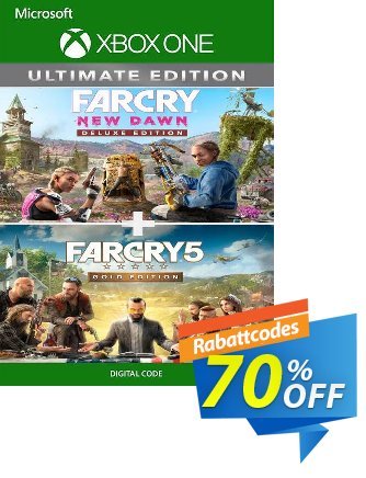 Far Cry 5 Gold Edition and Far Cry New Dawn Deluxe Edition Bundle Xbox One (UK) discount coupon Far Cry 5 Gold Edition and Far Cry New Dawn Deluxe Edition Bundle Xbox One (UK) Deal 2024 CDkeys - Far Cry 5 Gold Edition and Far Cry New Dawn Deluxe Edition Bundle Xbox One (UK) Exclusive Sale offer 