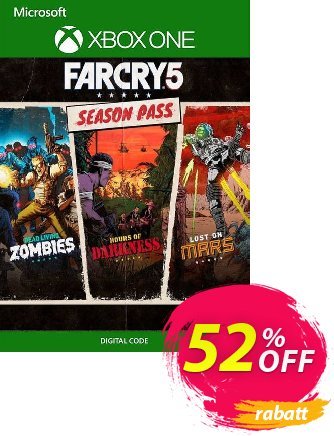 Far Cry 5 Season Pass Xbox One (UK) Coupon, discount Far Cry 5 Season Pass Xbox One (UK) Deal 2024 CDkeys. Promotion: Far Cry 5 Season Pass Xbox One (UK) Exclusive Sale offer 