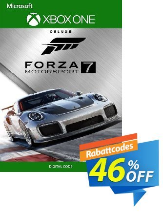 Forza Motorsport 7 - Deluxe Edition Xbox One - UK  Gutschein Forza Motorsport 7 - Deluxe Edition Xbox One (UK) Deal 2024 CDkeys Aktion: Forza Motorsport 7 - Deluxe Edition Xbox One (UK) Exclusive Sale offer 