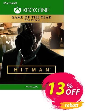 HITMAN - Game of the Year Edition Xbox One (US) discount coupon HITMAN - Game of the Year Edition Xbox One (US) Deal 2024 CDkeys - HITMAN - Game of the Year Edition Xbox One (US) Exclusive Sale offer 