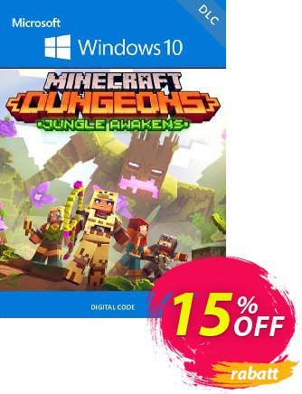 Minecraft Dungeons: Jungle Awakens Windows 10 PC - DLC (UK) discount coupon Minecraft Dungeons: Jungle Awakens Windows 10 PC - DLC (UK) Deal 2024 CDkeys - Minecraft Dungeons: Jungle Awakens Windows 10 PC - DLC (UK) Exclusive Sale offer 