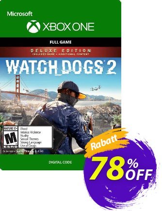 Watch Dogs 2 - Deluxe Edition Xbox One discount coupon Watch Dogs 2 - Deluxe Edition Xbox One Deal 2024 CDkeys - Watch Dogs 2 - Deluxe Edition Xbox One Exclusive Sale offer 